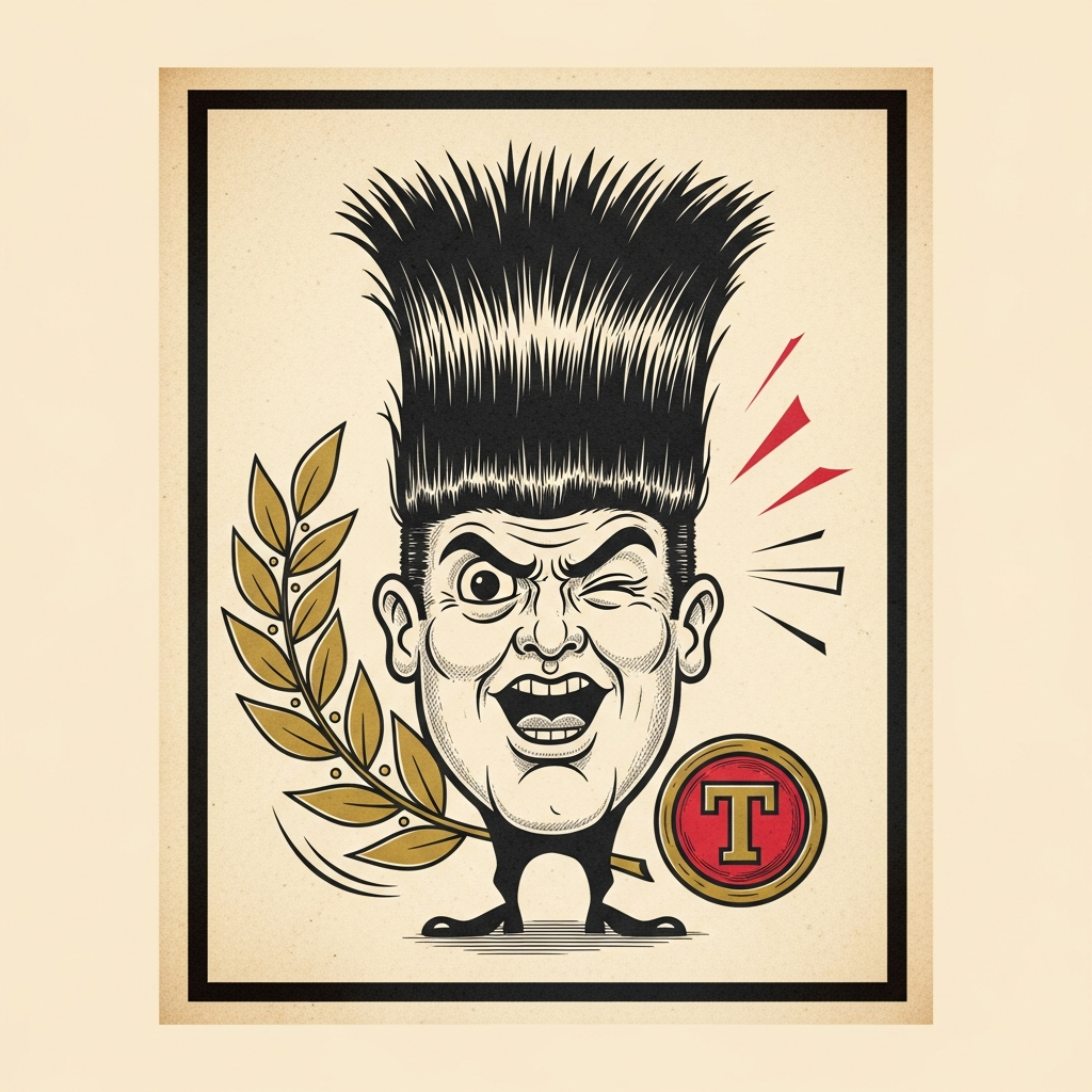 Toupee: bragging